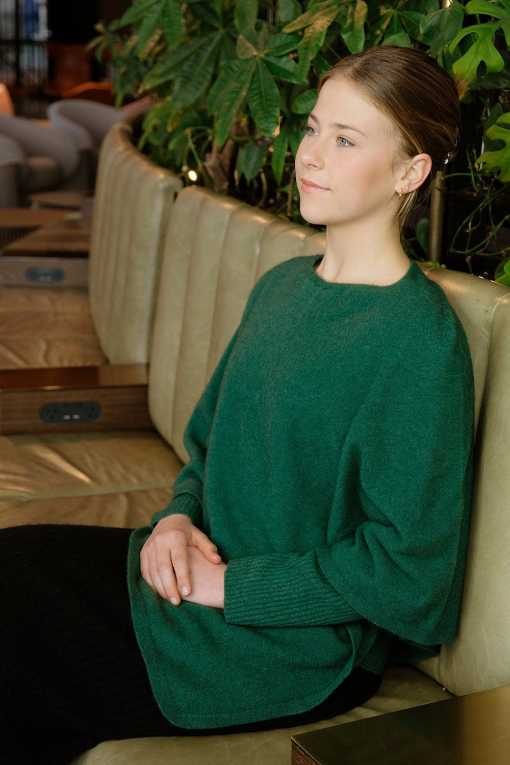 メリノシルク クラシック ポンチョ - ニュージーランド製 | Kapeka