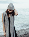 Brushed Alpaca Scarf - Kapeka NZ