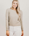 Cashmere Cropped Sweater - Kapeka NZ