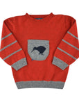 Kids Merinosilk Kiwi Sweater - Kapeka NZ