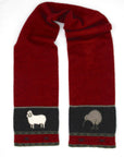 Merinosilk Kiwi & Sheep Scarf - Kapeka