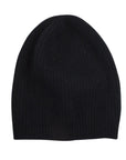 Black Slouch Beanie - Kapeka NZ