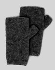 a pari of charcoal wrist warmer