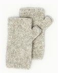 a pari of lichen wrist warmer