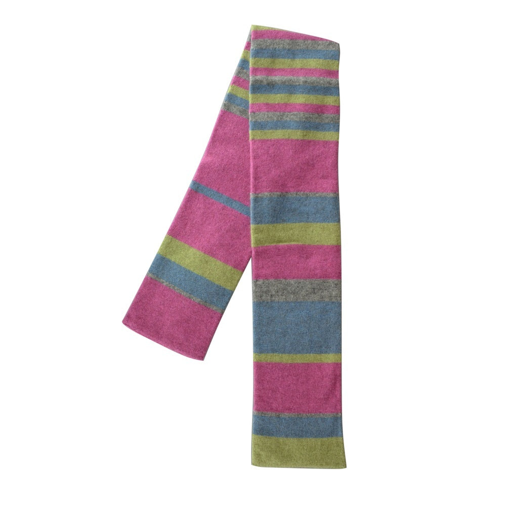 Kids Multicolour Stripe Scarf