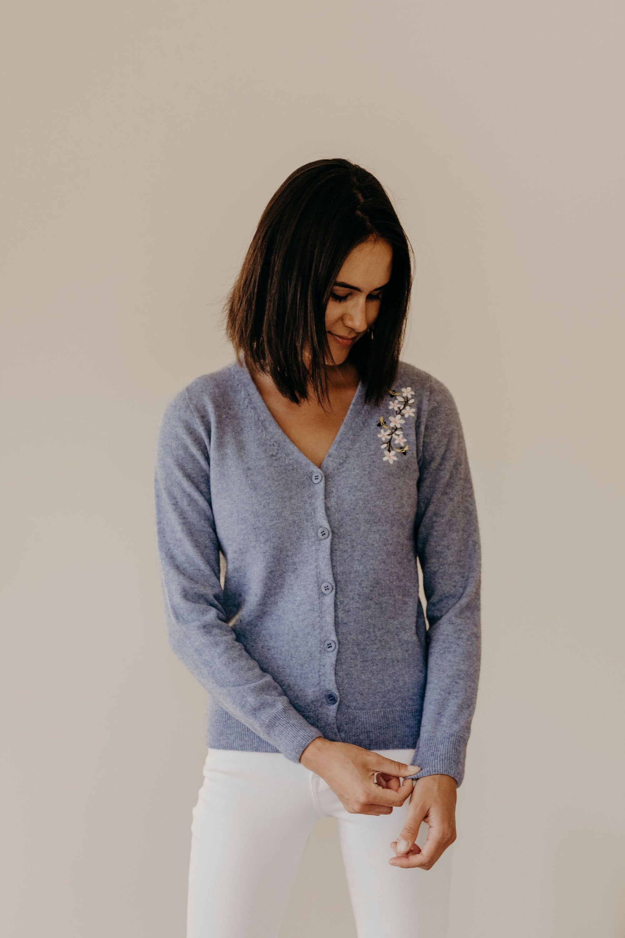 Merinosilk Manuka Cardigan - Kapeka NZ