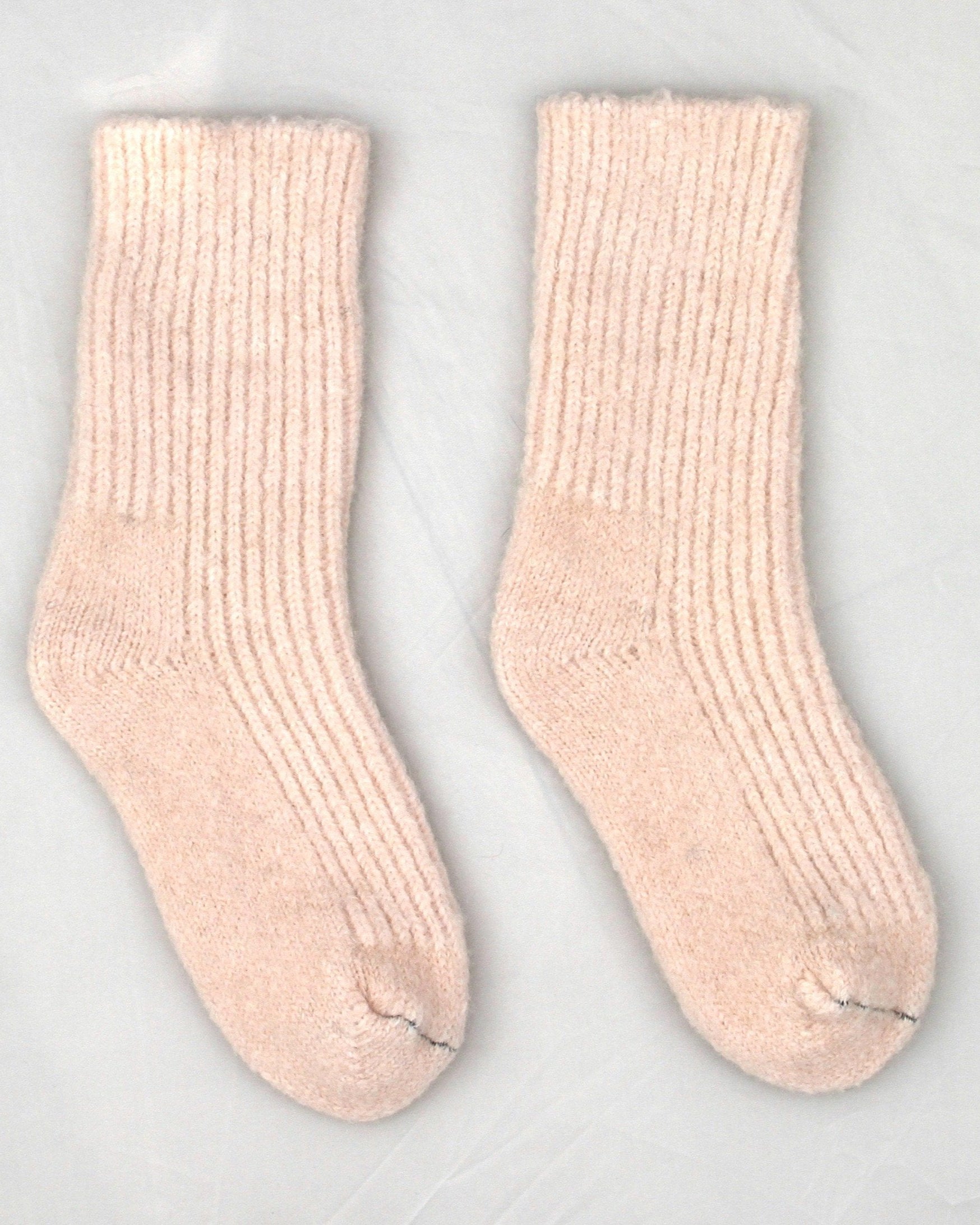 PInk alpaca socks