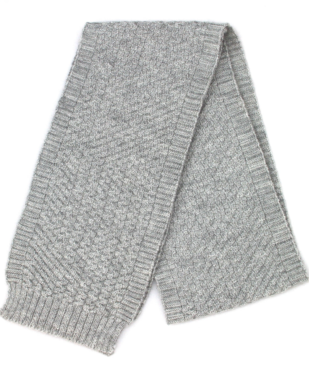 Taonga Alpaca Cashmere Scarf - Basket weave - Kapeka NZ 