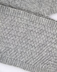 Taonga Alpaca Cashmere Scarf - Basket weave - Kapeka NZ 