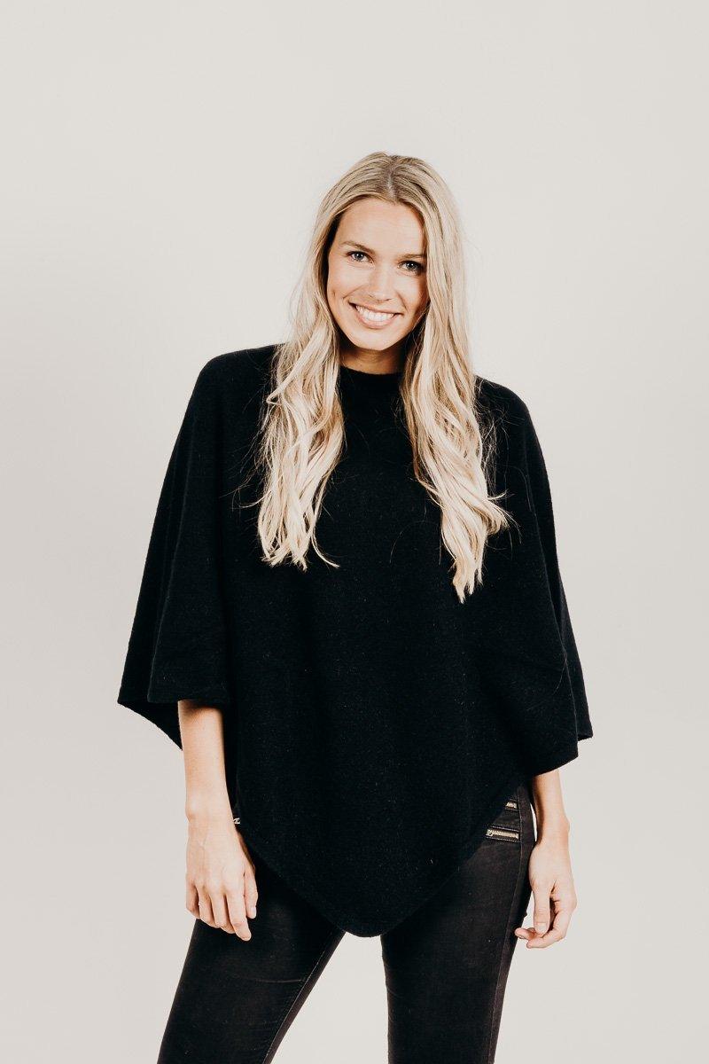 Merinosilk Classic Poncho - Kapeka NZ