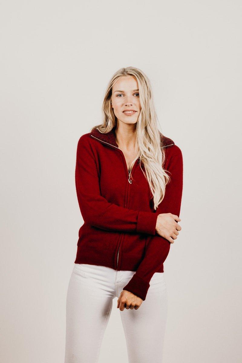 Merinosilk Pacific Trim Jacket - Kapeka NZ