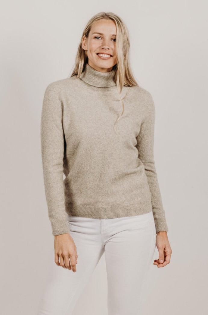 Cashmere Turtle Neck Sweater - Kapeka NZ