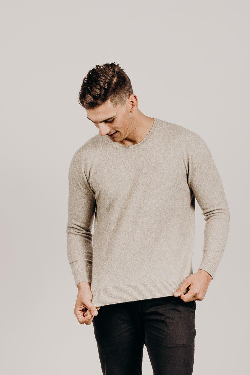 Cashmere Crew Neck - Kapeka NZ