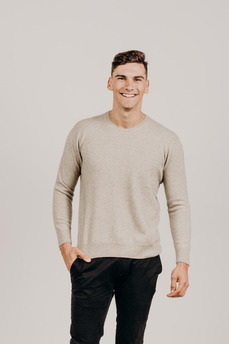 Cashmere Crew Neck - Kapeka NZ