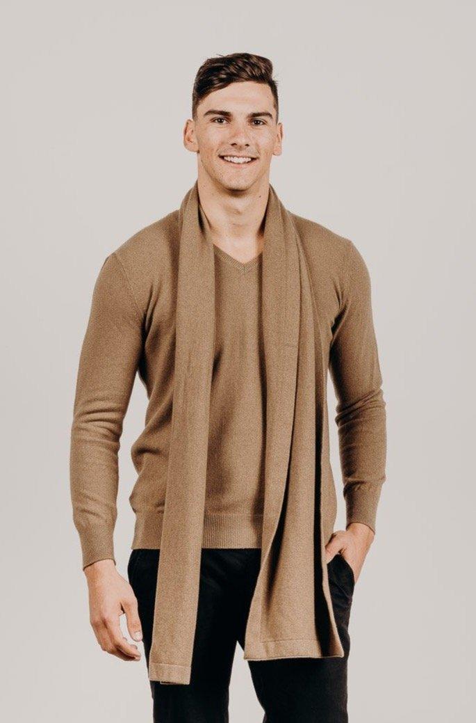 Classic Cervelt Scarf - Kapeka NZ, Made from New Zealand Red Deer Fibre. Very Soft and rare Fibre. Only made in New Zealand