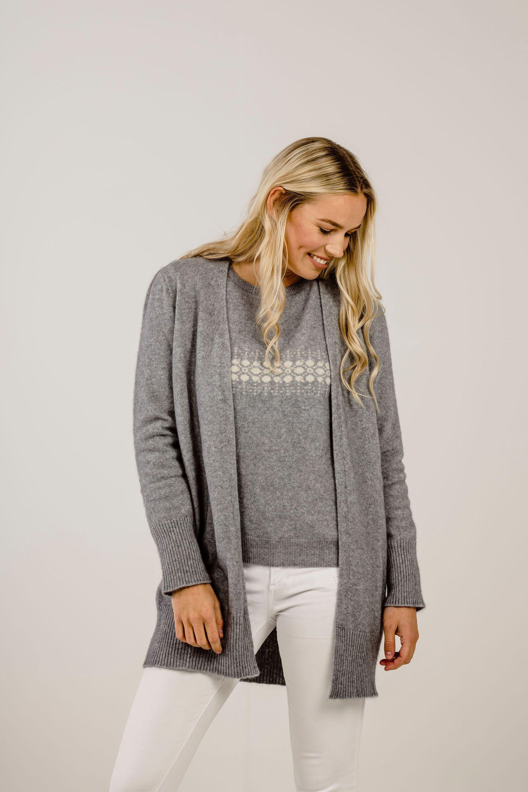 Cashmere Crystal Sweater - Kapeka NZ