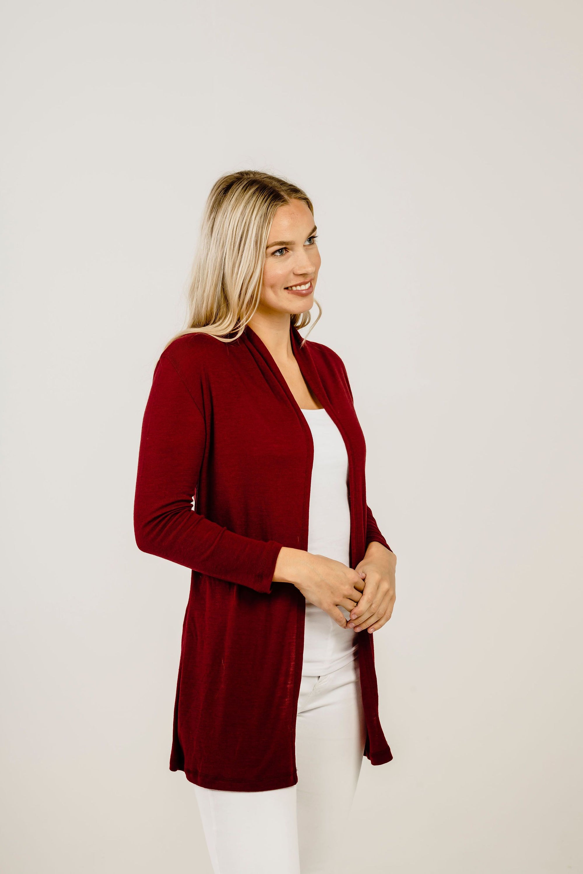 Merino Wrap Cardigan - Kapeka NZ