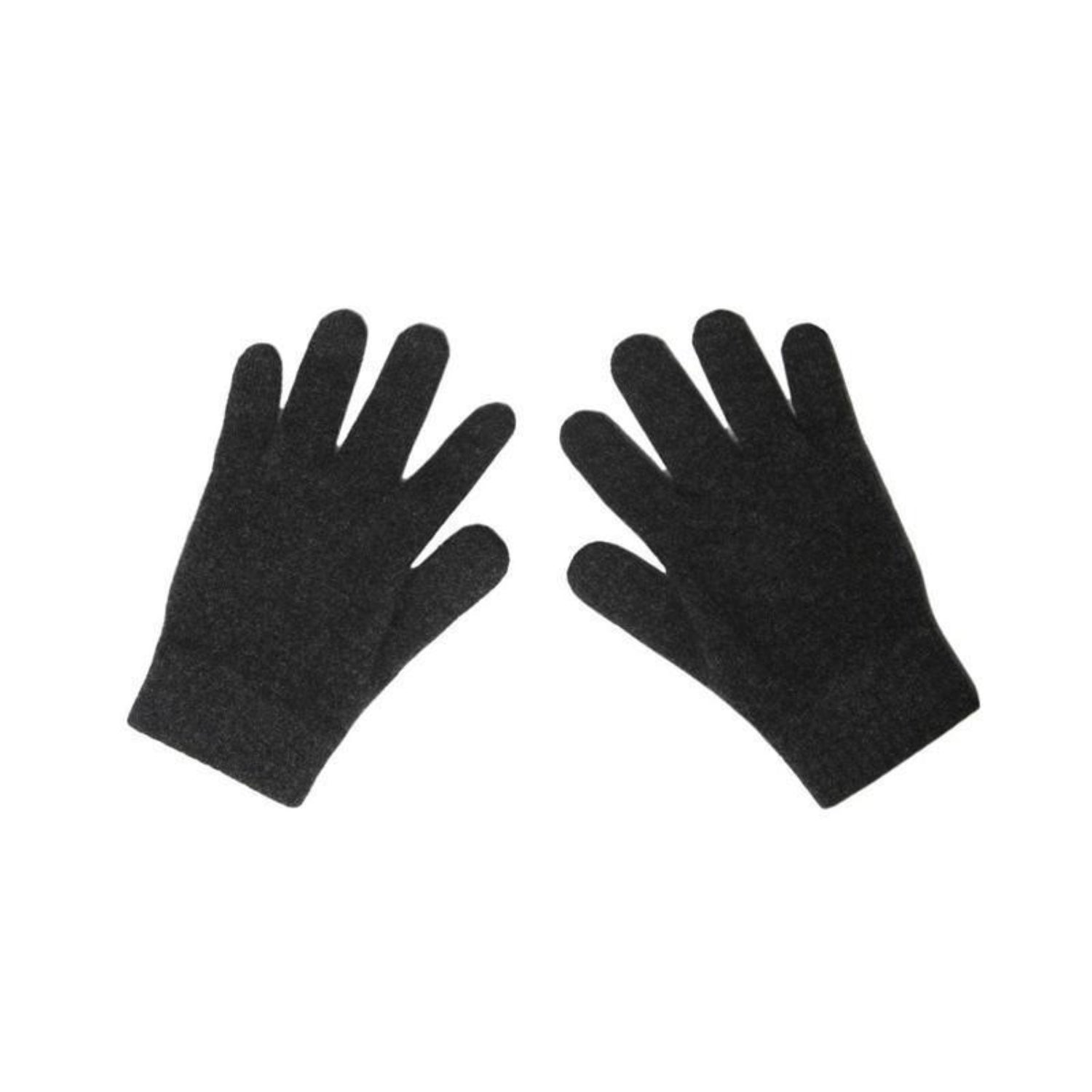 Charcoal Merinosilk Gloves - Kapeka NZ