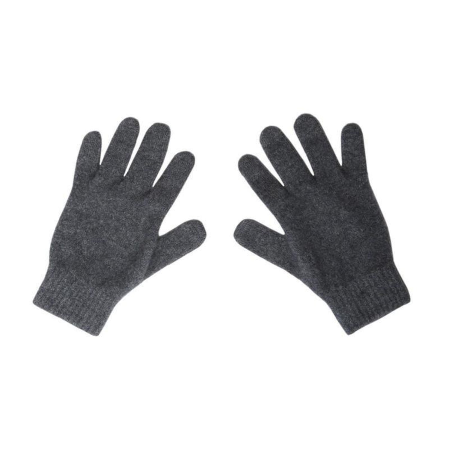 Grey Merinosilk Gloves - Kapeka NZ