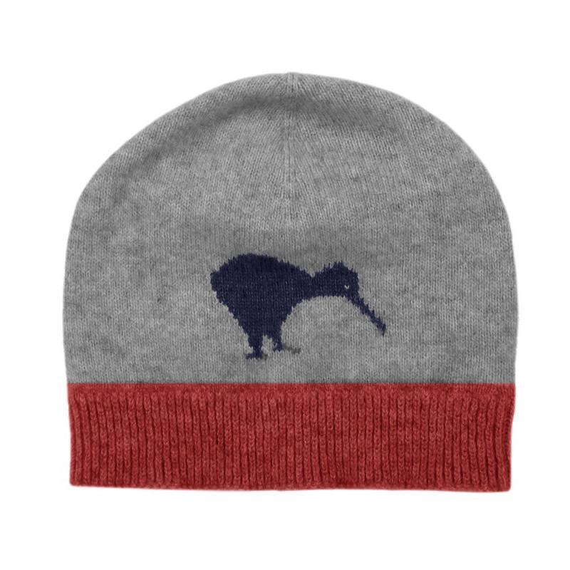 Kids Merinosilk Kiwi Beanie - Kapeka NZ. Protect your child from the cold and keep them warm in this cute Possum Merino beanie. Our feathery friend the kiwi will keep your child cosy and cuddly.