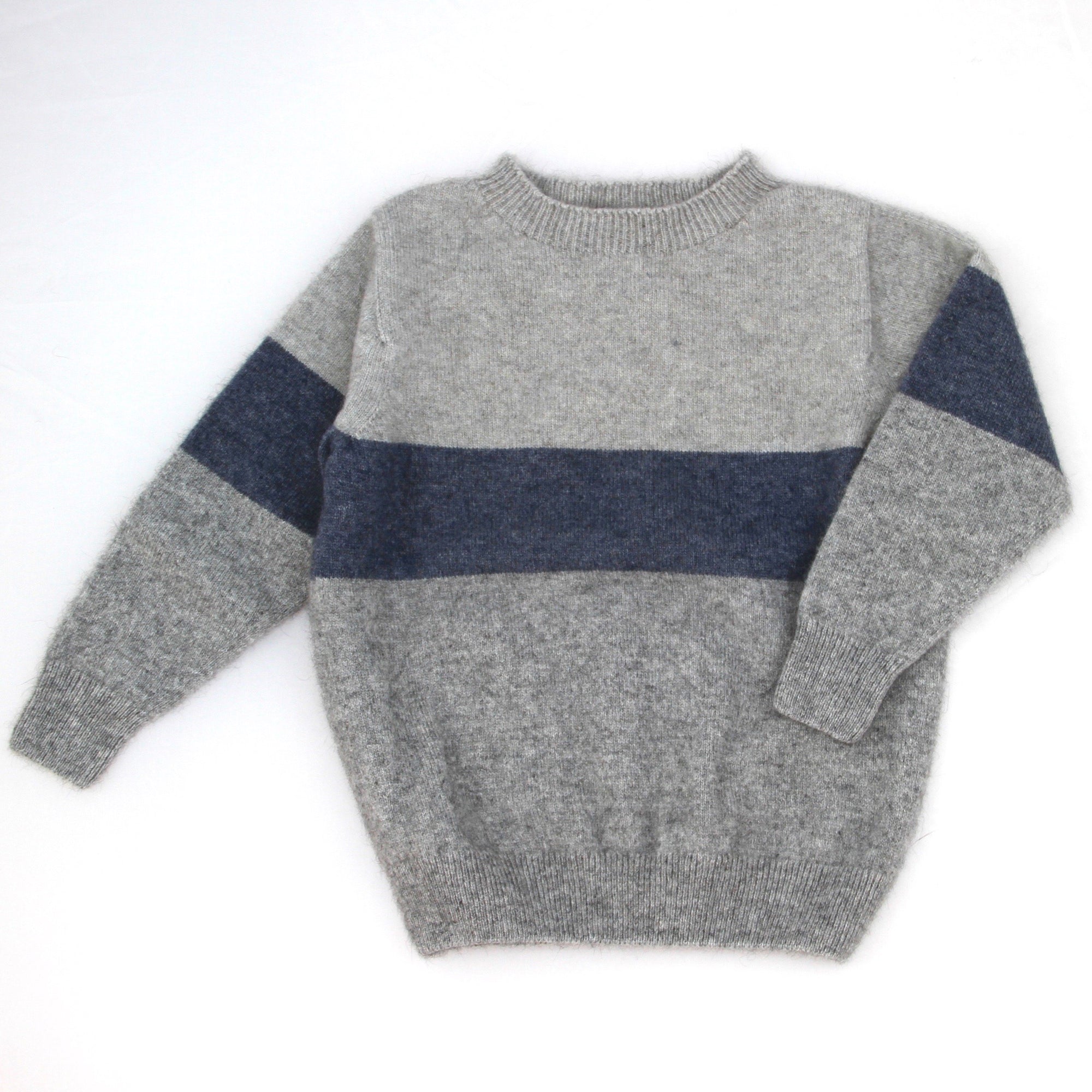 Blue Merino Possum kids Sweater