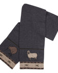 Possum Merino sheep and kiwi scarf - Kapeka NZ