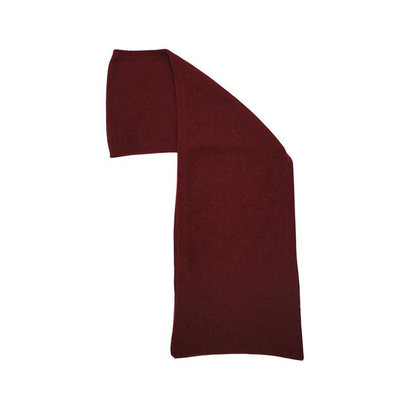 Merinosilk Fine-Ribbed Scarf - Kapeka NZ