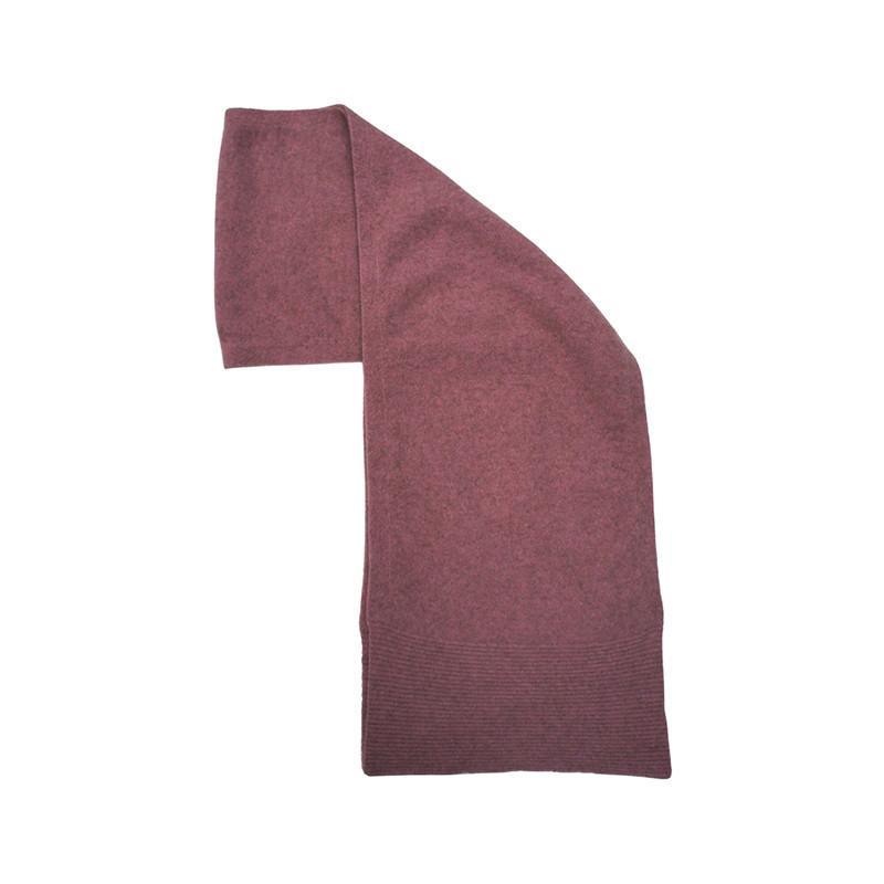 Merinosilk Fine-Ribbed Scarf - Kapeka NZ