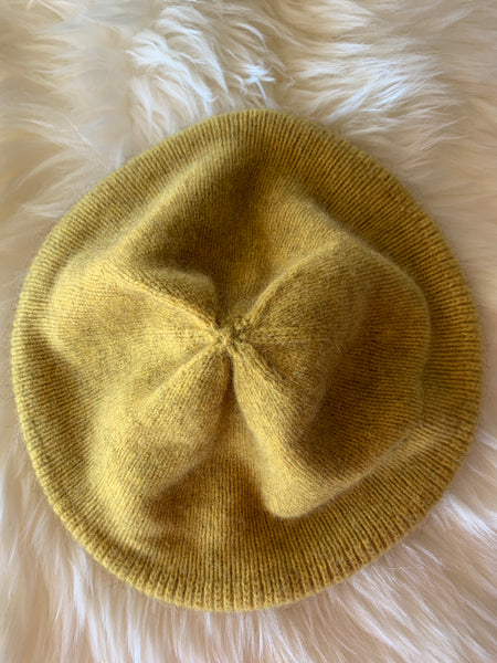 メリノシルク ベレー帽