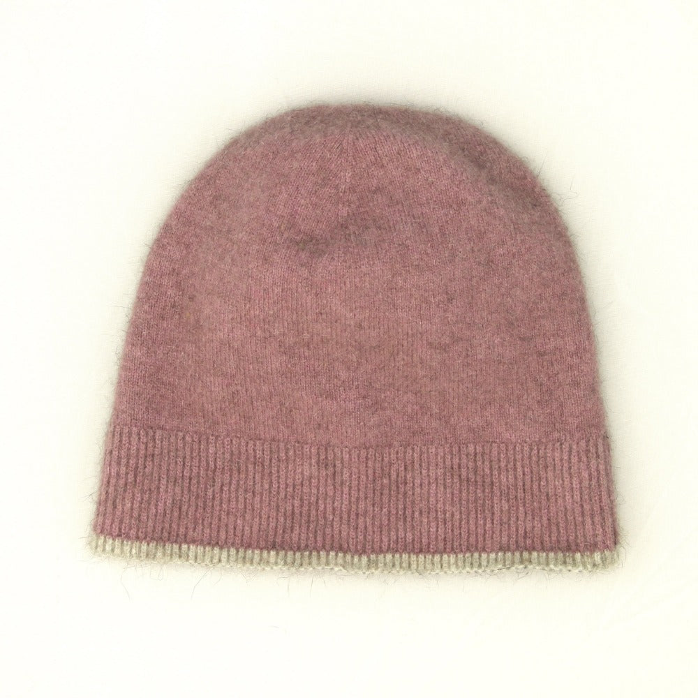 Merinosilk beanie - Pink - Kapeka NZ